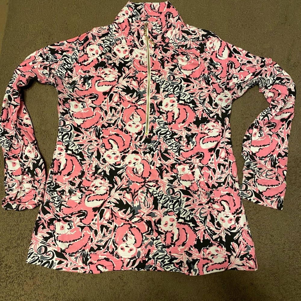 Lilly Pulitzer hanging with my boo popover xs